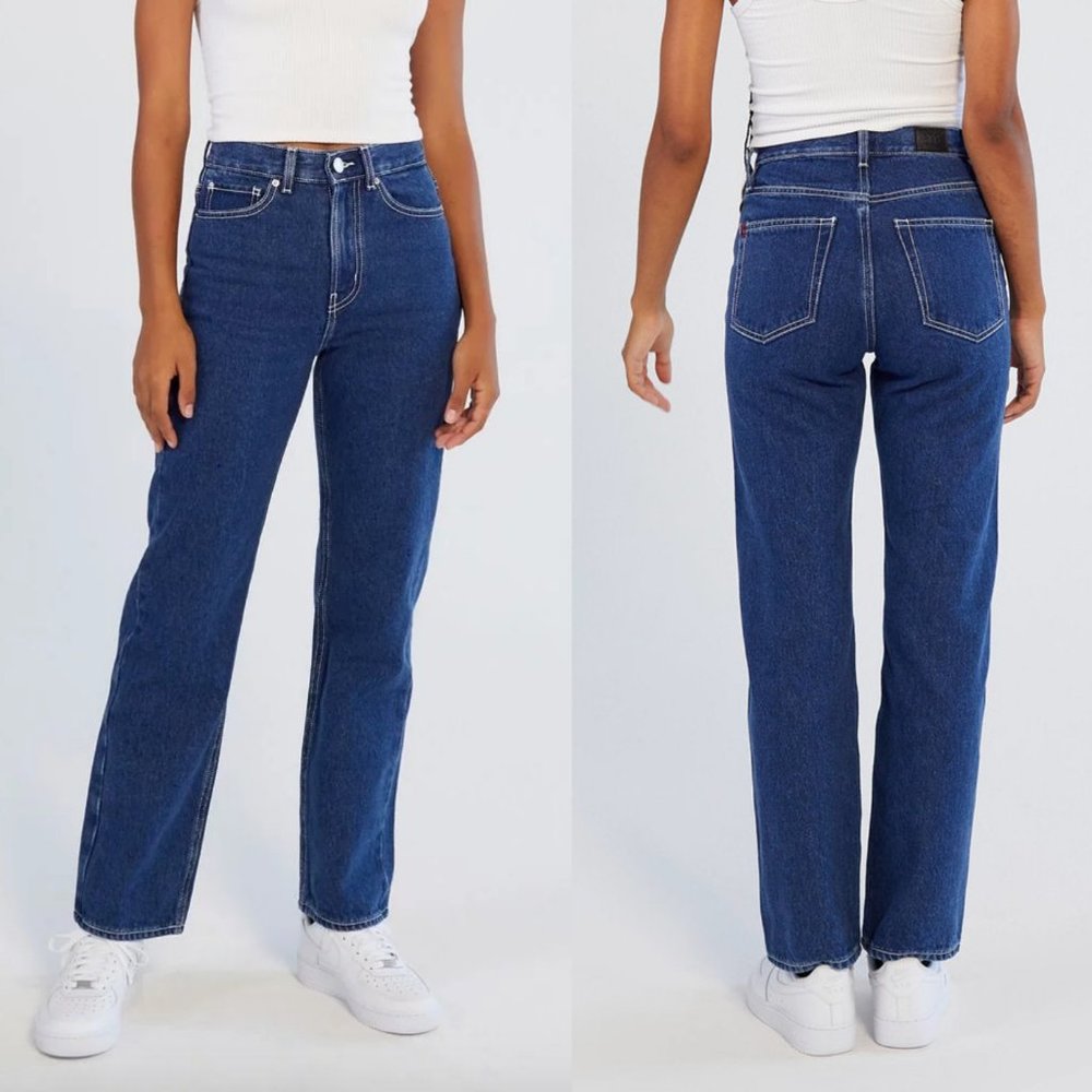 BDG High Waisted Straight Leg Cowboy Jean